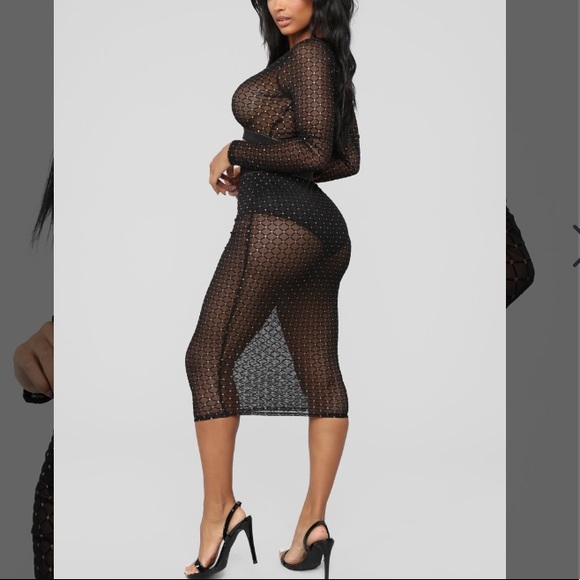 Exclusively yours~ Sheer Mesh 2 Piece Set - Picture 9 of 10